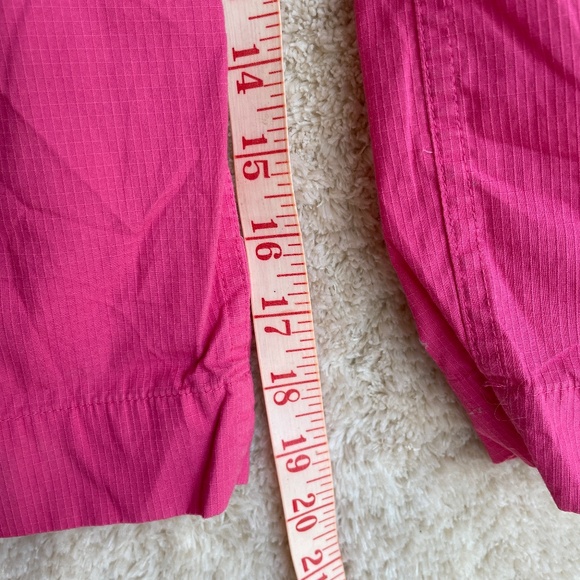 Lauren Ralph Lauren Capri Pants Womens Size 6 Hot Pink Utility Crop Cargo - Picture 7 of 11